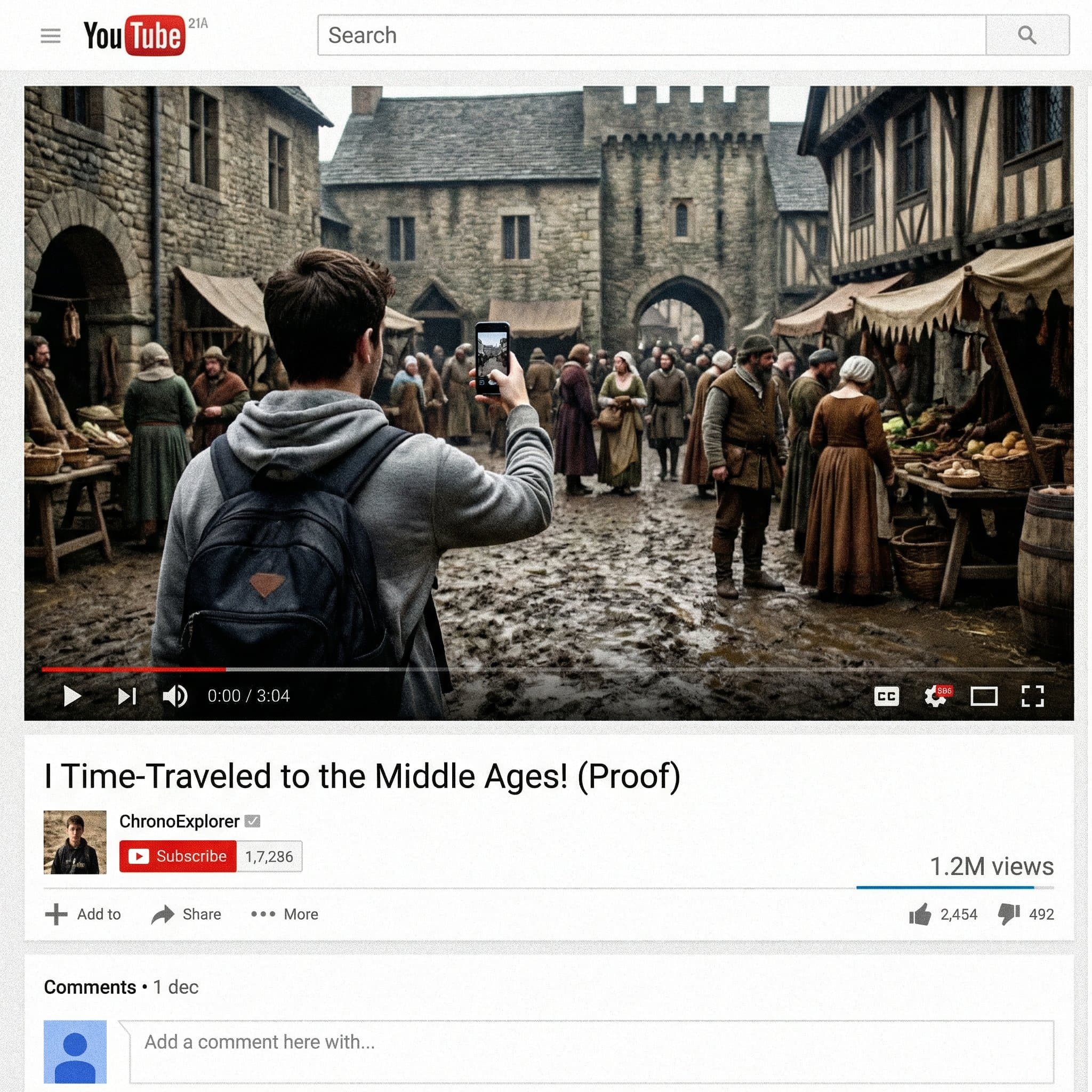 Fake screenshot generation